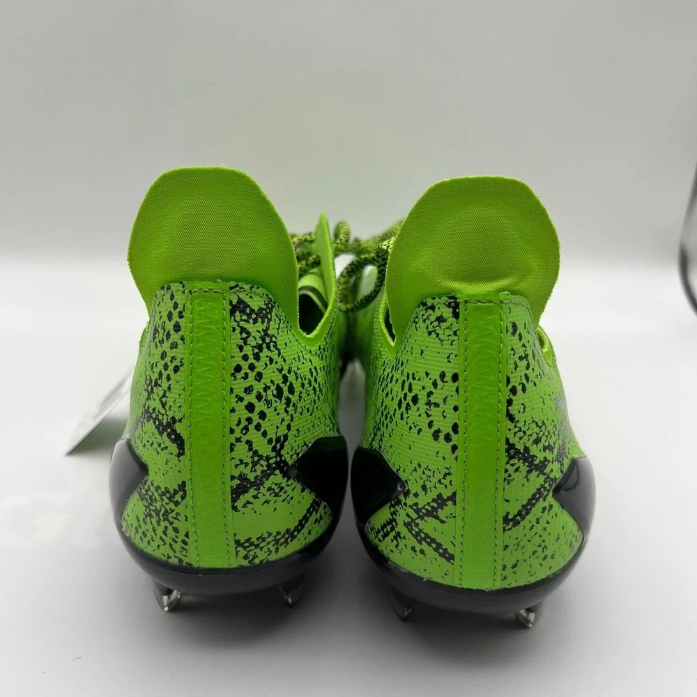 Adidas Adizero Electric Football Cleats Mens 12 Lime Green Black Graphic‎